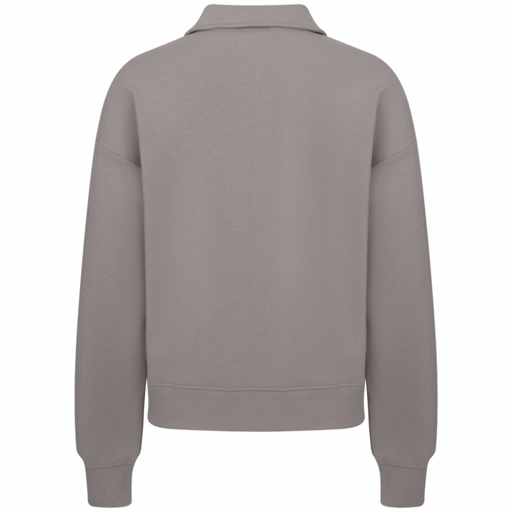 NHL Los Angeles Kings Levelwear Women's Canmore Quarter-Zip Pullover - Gray