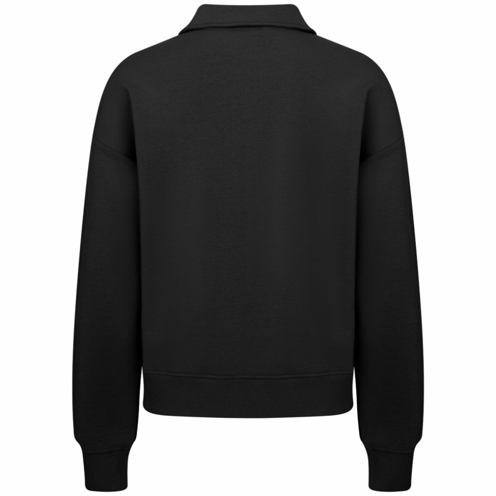NHL Florida Panthers Levelwear Women's Canmore Quarter-Zip Pullover - Black