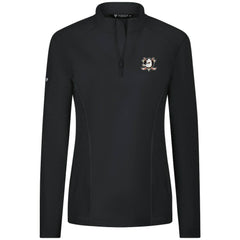 NHL Anaheim Ducks Levelwear Women's Upright Quarter-Zip Pullover - Black