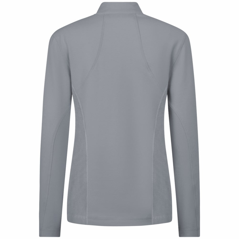 NHL Montreal Canadiens Levelwear Women's Upright Quarter-Zip Pullover - Gray