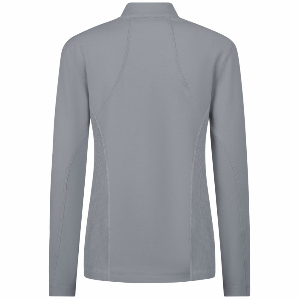 NHL Florida Panthers Levelwear Women's Upright Quarter-Zip Pullover - Gray