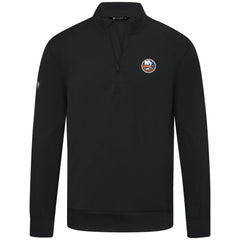 NHL New York Islanders Levelwear Upright Tri-Blend Quarter-Zip Pullover - Black
