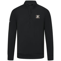 NHL Anaheim Ducks Levelwear Upright Tri-Blend Quarter-Zip Pullover - Black