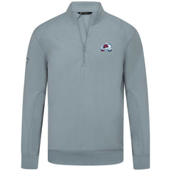 NHL Colorado Avalanche Levelwear Upright Tri-Blend Quarter-Zip Pullover - Gray