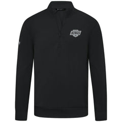 NHL Los Angeles Kings Levelwear Upright Tri-Blend Quarter-Zip Pullover - Black