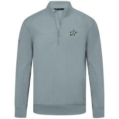 NHL Dallas Stars Levelwear Upright Tri-Blend Quarter-Zip Pullover - Gray