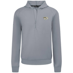 NHL Nashville Predators Levelwear Technic Quarter-Zip Pullover Hoodie - Gray
