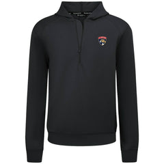 NHL Florida Panthers Levelwear Technic Quarter-Zip Pullover Hoodie - Black