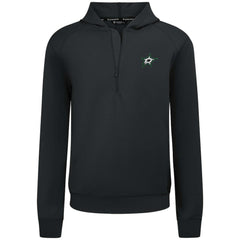 NHL Dallas Stars Levelwear Technic Quarter-Zip Pullover Hoodie - Black