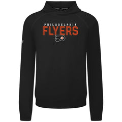 NHL Philadelphia Flyers Levelwear Mandate Carve Tri-Blend Pullover Hoodie - Black