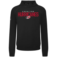 NHL Carolina Hurricanes Levelwear Mandate Carve Tri-Blend Pullover Hoodie - Black