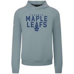 NHL Toronto Maple Leafs Levelwear Mandate Carve Tri-Blend Pullover Hoodie - Gray