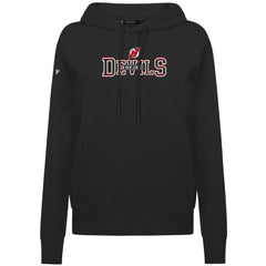 NHL New Jersey Devils Levelwear Women's Adorn Journey Pullover Hoodie - Black