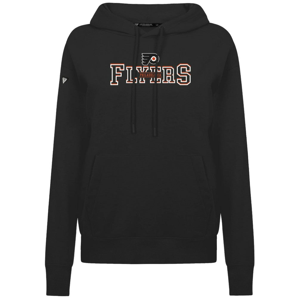 NHL Philadelphia Flyers Levelwear Women's Adorn Journey Pullover Hoodie - Black