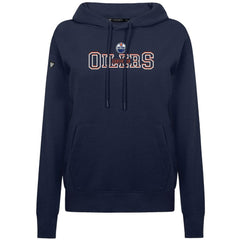 NHL Edmonton Oilers Levelwear Women's Adorn Journey Pullover Hoodie - Navy