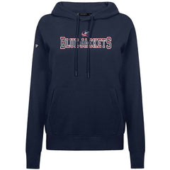 NHL Columbus Blue Jackets Levelwear Women's Adorn Journey Pullover Hoodie - Navy