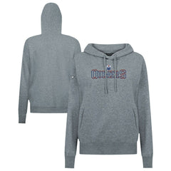 NHL Edmonton Oilers Levelwear Women's Adorn Journey Pullover Hoodie - Gray