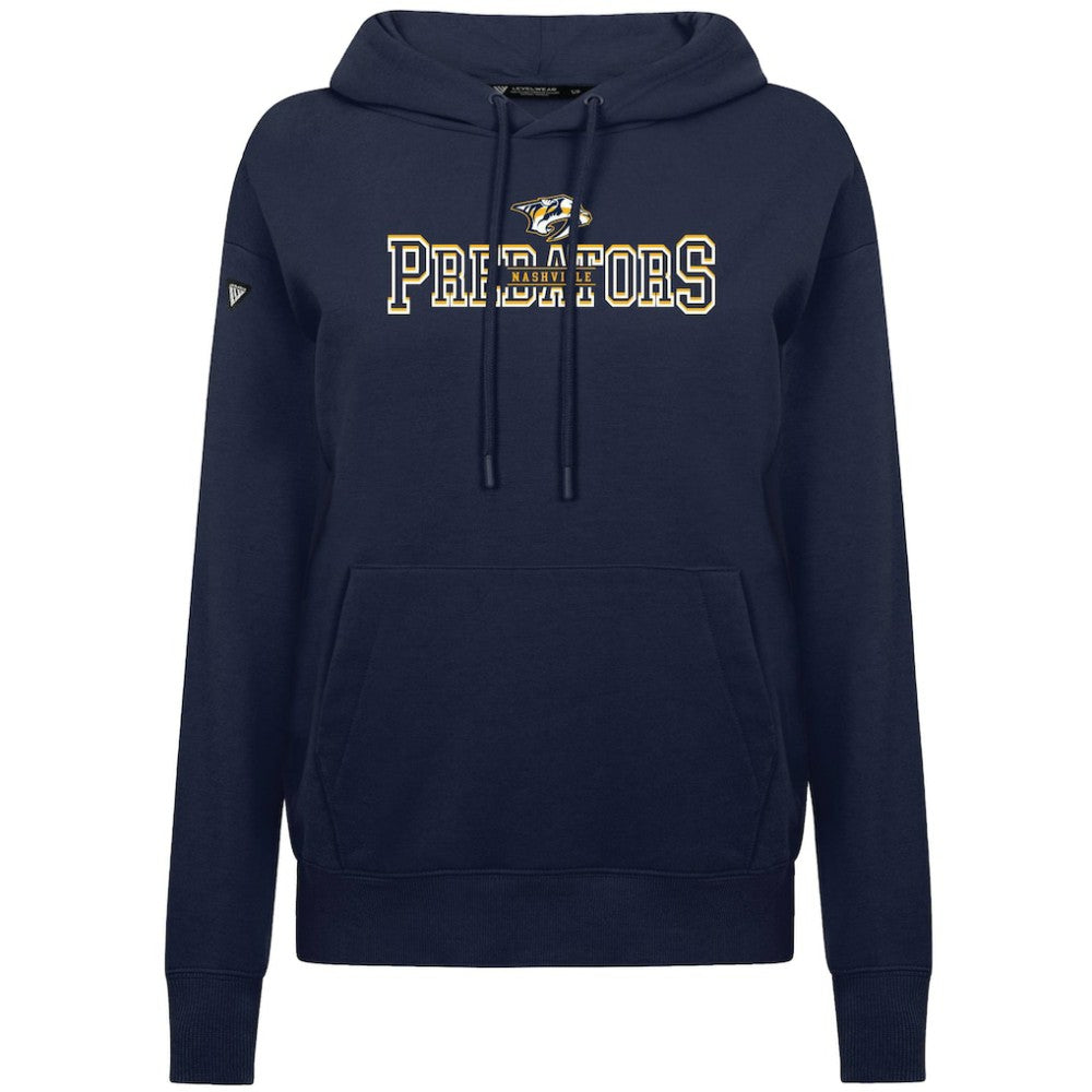 NHL Nashville Predators Levelwear Women's Adorn Journey Pullover Hoodie - Navy