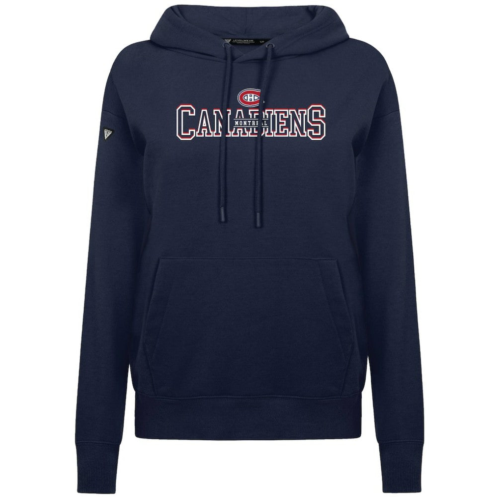 NHL Montreal Canadiens Levelwear Women's Adorn Journey Pullover Hoodie - Navy