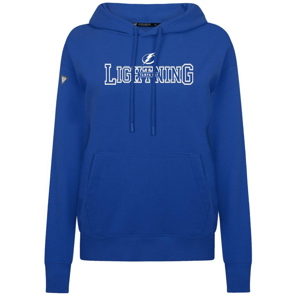 NHL Tampa Bay Lightning Levelwear Women's Adorn Journey Pullover Hoodie - Royal