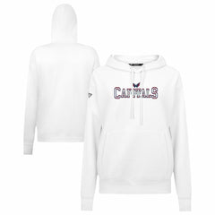 NHL Washington Capitals Levelwear Women's Adorn Journey Pullover Hoodie - White