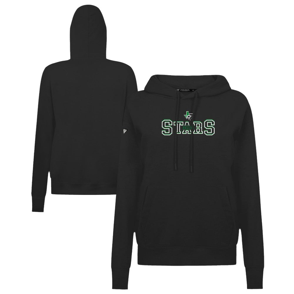 NHL Dallas Stars Levelwear Women's Adorn Journey Pullover Hoodie - Black