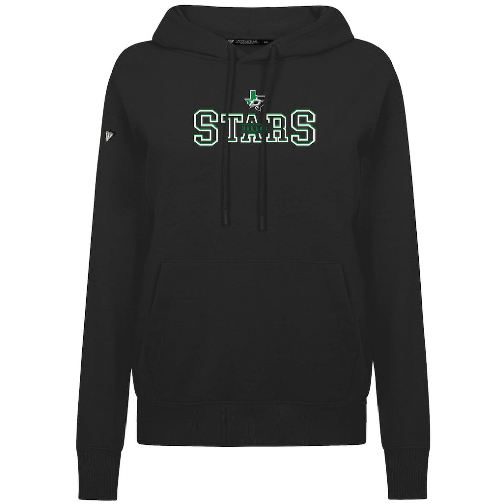 NHL Dallas Stars Levelwear Women's Adorn Journey Pullover Hoodie - Black