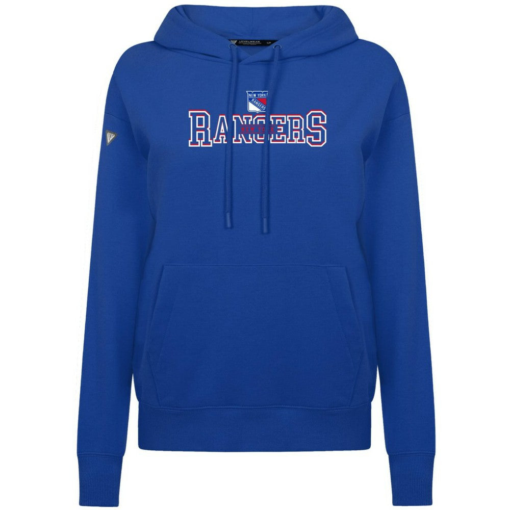 NHL New York Rangers Levelwear Women's Adorn Journey Pullover Hoodie - Royal