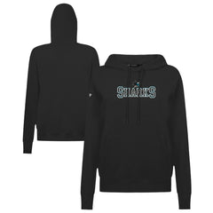 NHL San Jose Sharks Levelwear Women's Adorn Journey Pullover Hoodie - Black