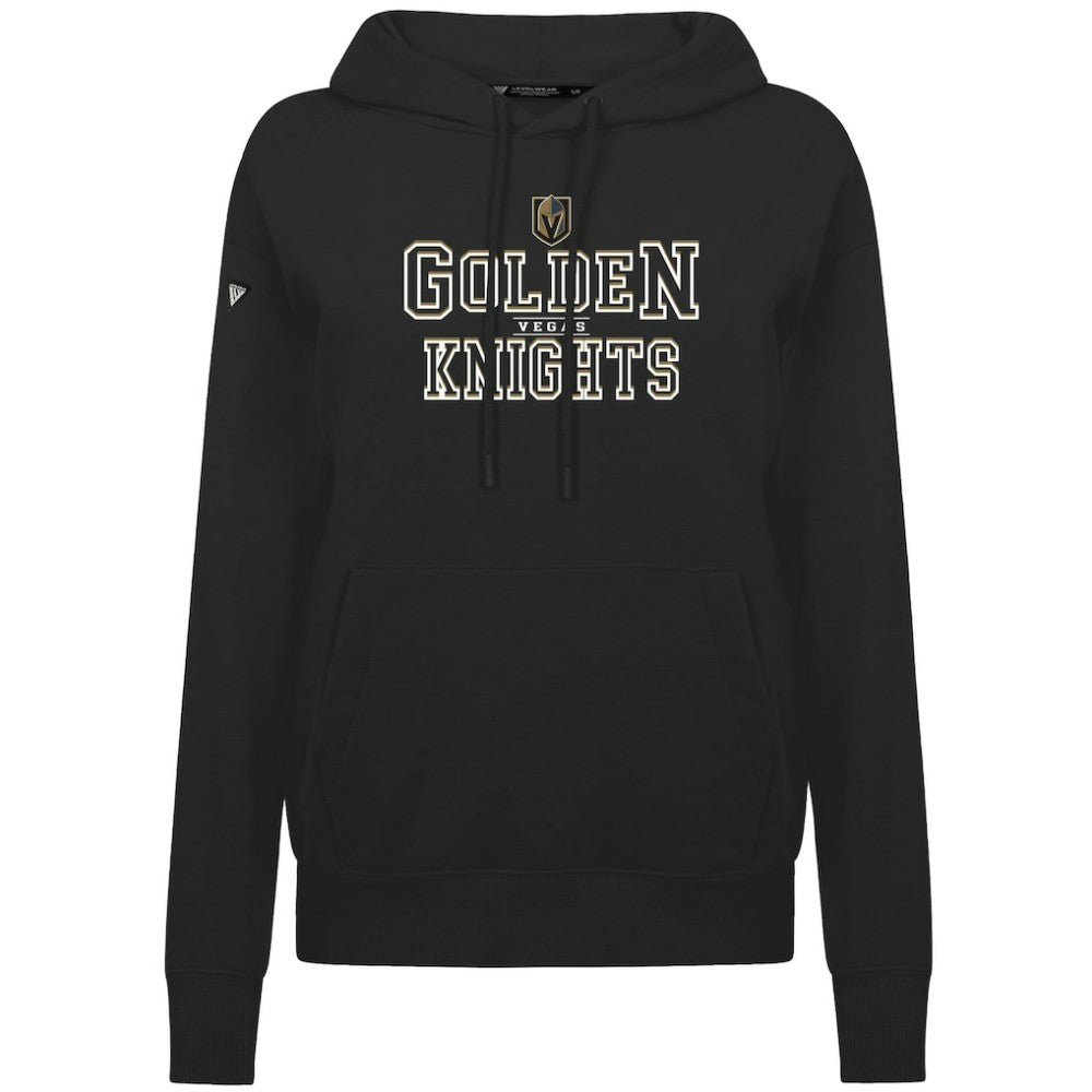NHL Vegas Golden Knights Levelwear Women's Adorn Journey Pullover Hoodie - Black