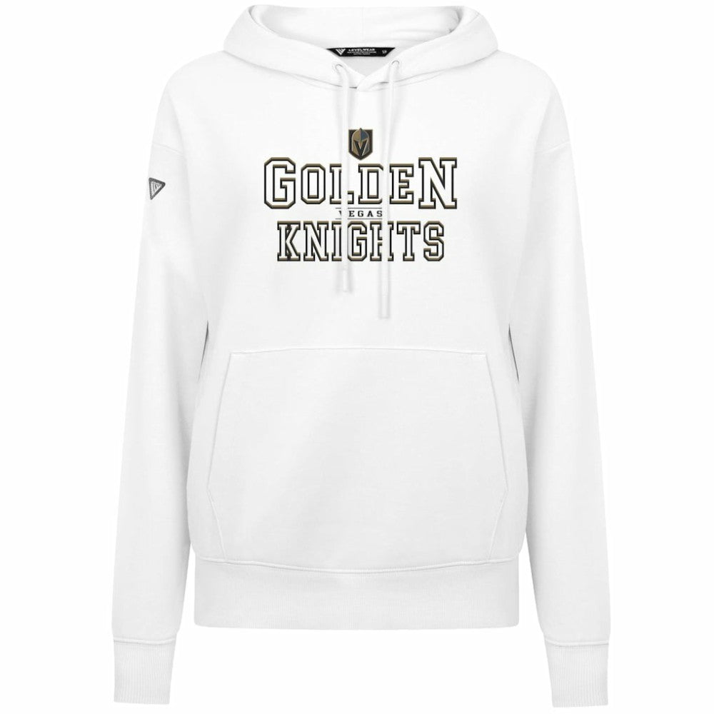 NHL Vegas Golden Knights Levelwear Women's Adorn Journey Pullover Hoodie - White
