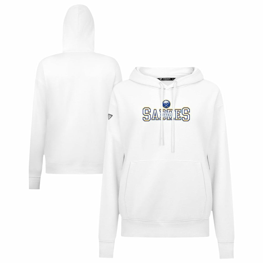 NHL Buffalo Sabres Levelwear Women's Adorn Journey Pullover Hoodie - White