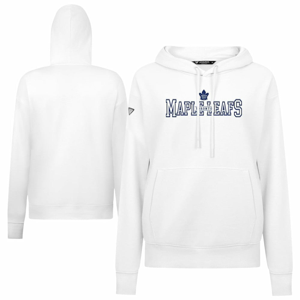 NHL Toronto Maple Leafs Levelwear Women's Adorn Journey Pullover Hoodie - White