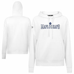 NHL Toronto Maple Leafs Levelwear Women's Adorn Journey Pullover Hoodie - White