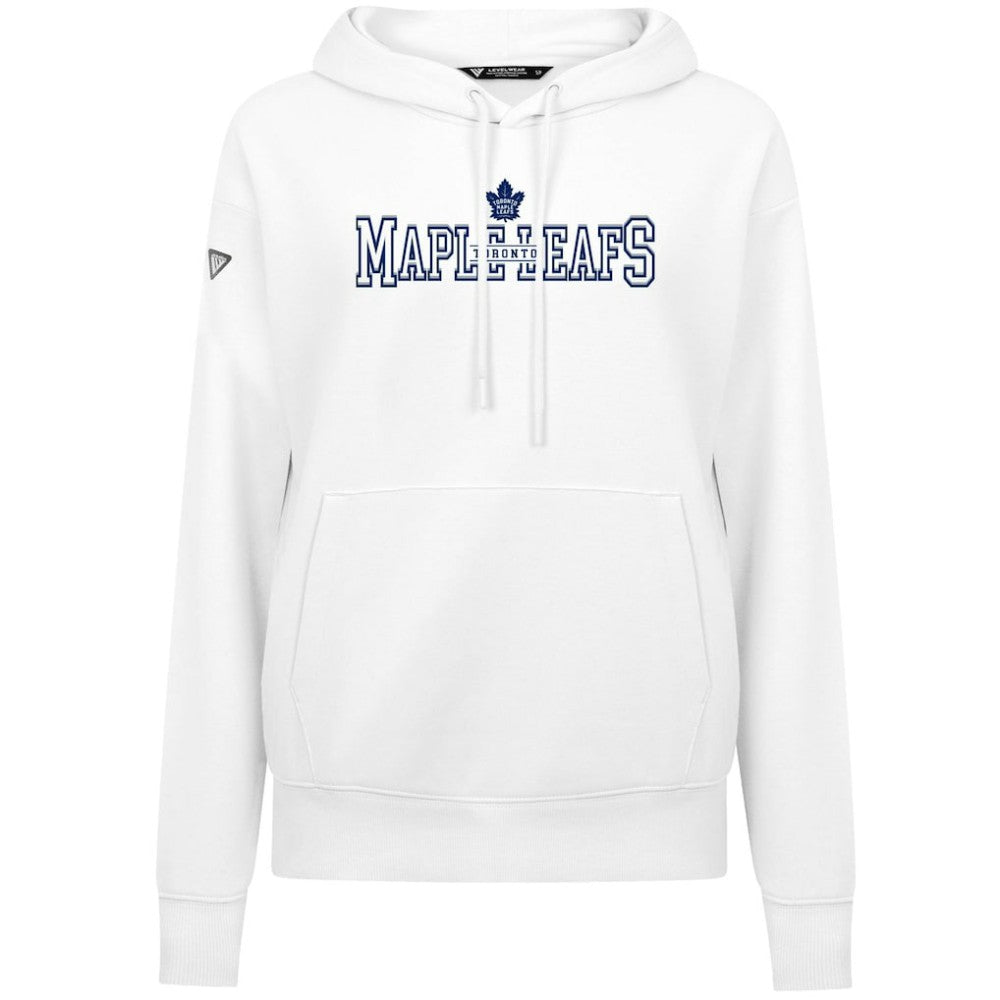 NHL Toronto Maple Leafs Levelwear Women's Adorn Journey Pullover Hoodie - White