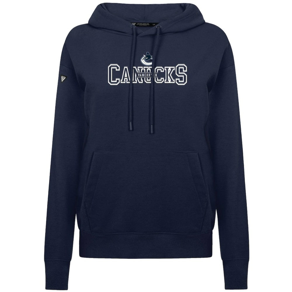 NHL Vancouver Canucks Levelwear Women's Adorn Journey Pullover Hoodie - Navy