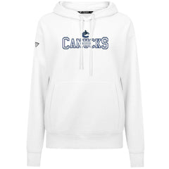 NHL Vancouver Canucks Levelwear Women's Adorn Journey Pullover Hoodie - White