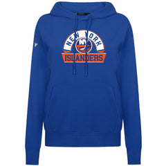 NHL New York Islanders Levelwear Women's Adorn Banner Arch Pullover Hoodie - Royal