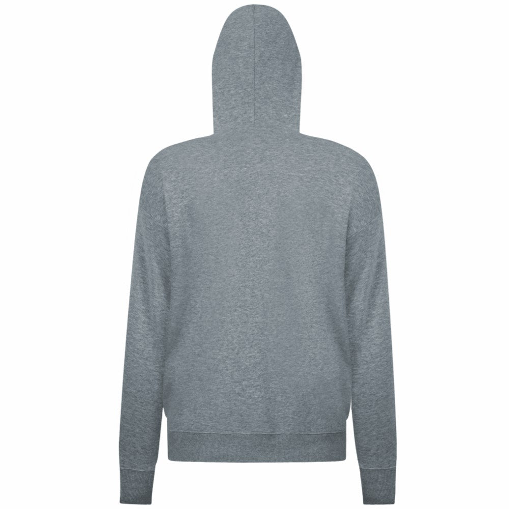 NHL New York Rangers Levelwear Women's Adorn Banner Arch Pullover Hoodie - Gray