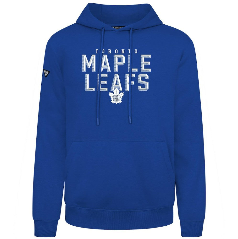 NHL Toronto Maple Leafs Levelwear Podium Carve Pullover Hoodie - Royal