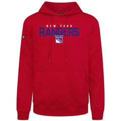NHL New York Rangers Levelwear Podium Carve Pullover Hoodie - Red