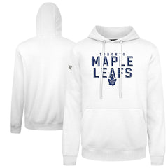 NHL Toronto Maple Leafs Levelwear Podium Carve Pullover Hoodie - White