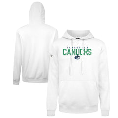 NHL Vancouver Canucks Levelwear Podium Carve Pullover Hoodie - White