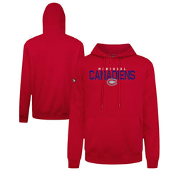 NHL Montreal Canadiens Levelwear Podium Carve Pullover Hoodie - Red