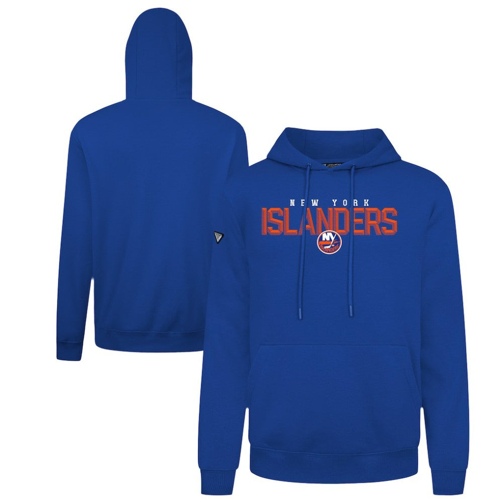 NHL New York Islanders Levelwear Podium Carve Pullover Hoodie - Royal