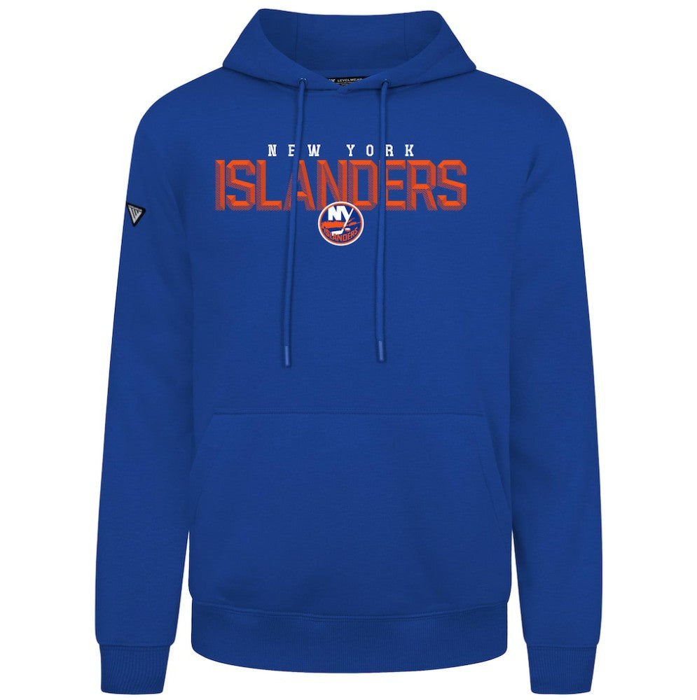 NHL New York Islanders Levelwear Podium Carve Pullover Hoodie - Royal