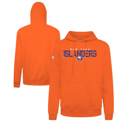 NHL New York Islanders Levelwear Podium Carve Pullover Hoodie - Orange