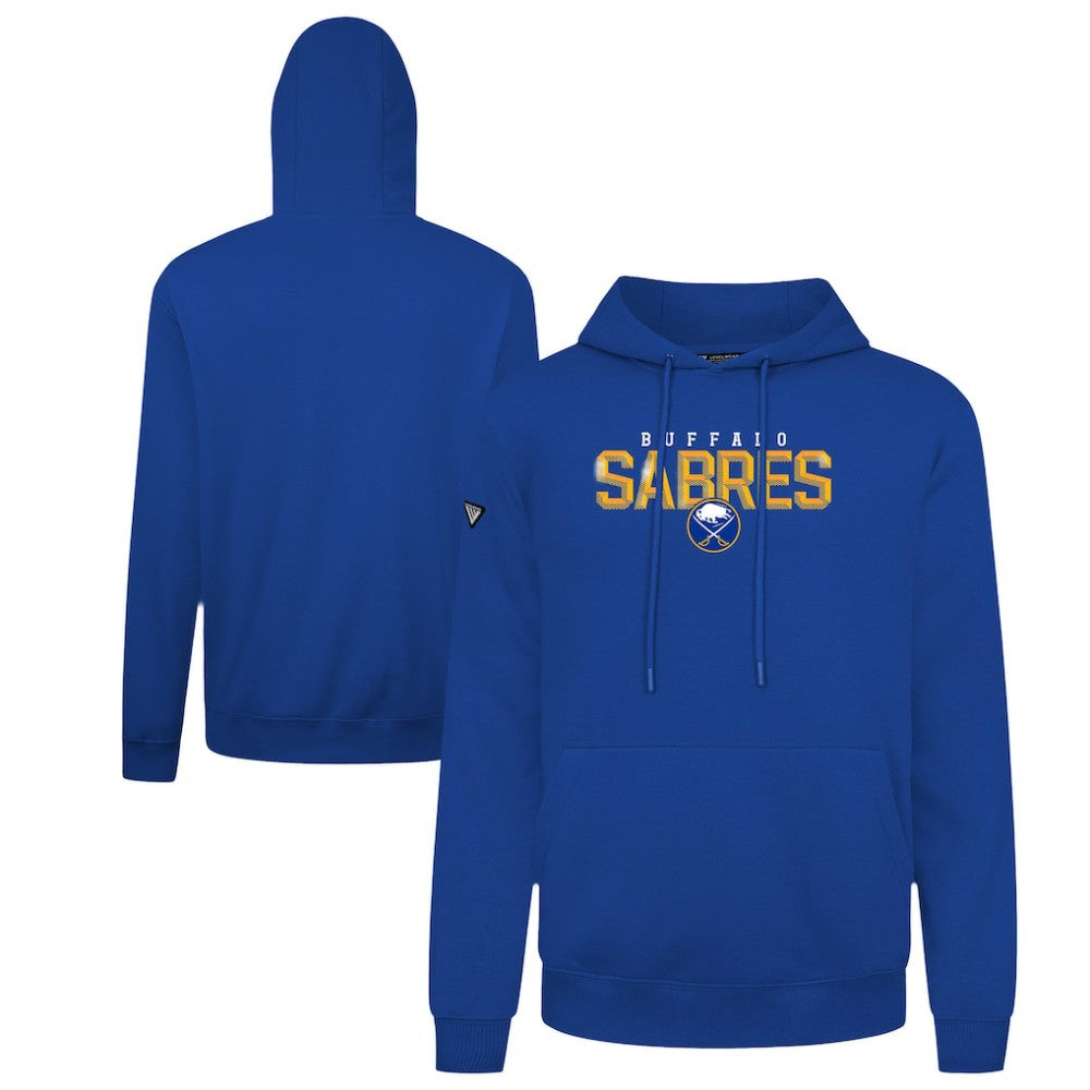 NHL Buffalo Sabres Levelwear Podium Carve Pullover Hoodie - Royal