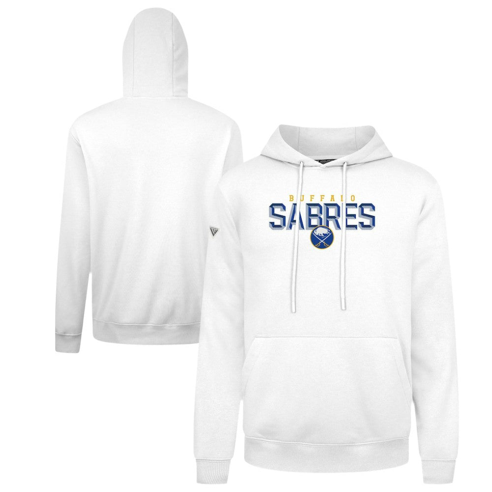 NHL Buffalo Sabres Levelwear Podium Carve Pullover Hoodie - White