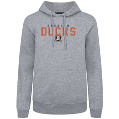 NHL Anaheim Ducks Levelwear Podium Carve Pullover Hoodie - Gray